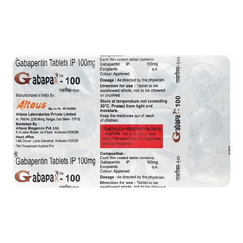 Gabapax 100 Tablet