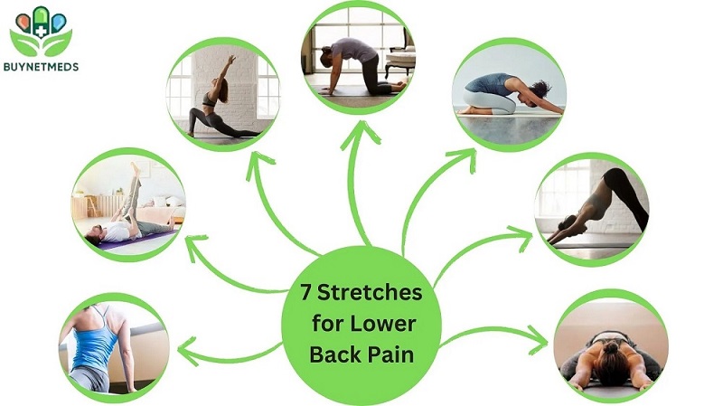 7 Stretches for lower back pain