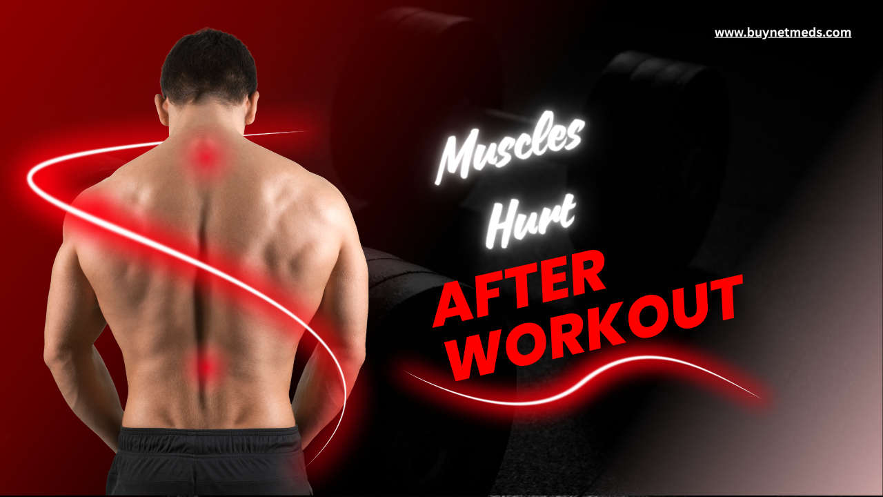 Person stretching sore muscles after intense workout.